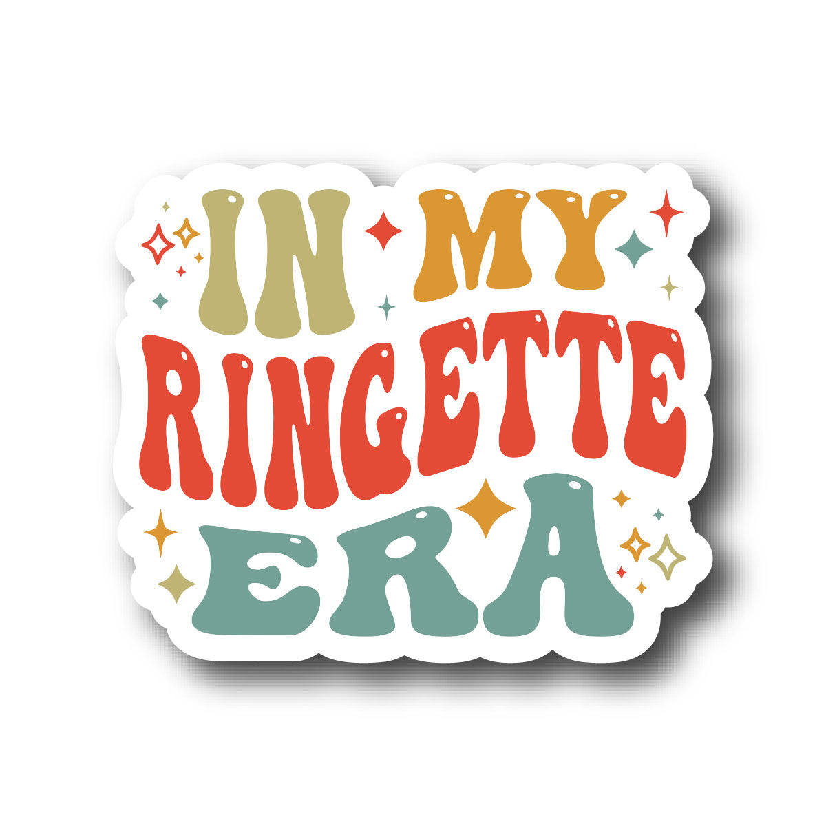 In My Ringette Era Sticker